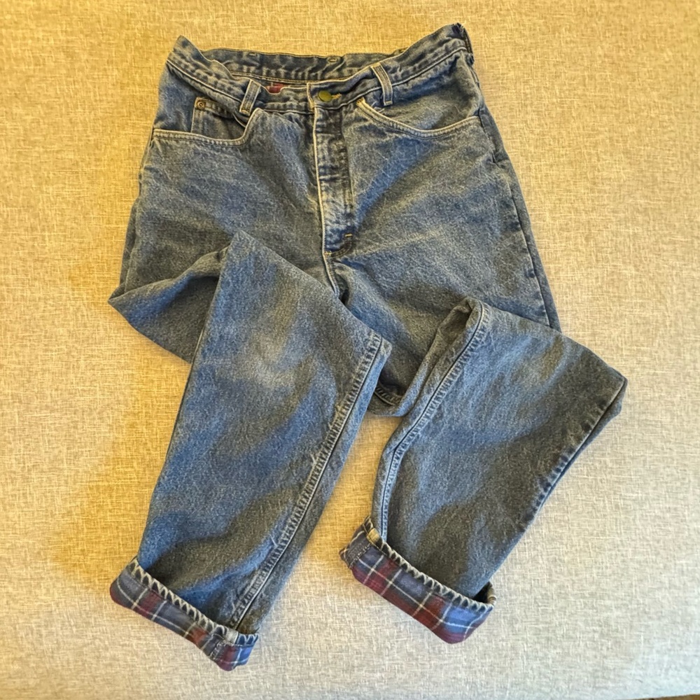 Oshkosh Flannel Lined Work Jeans - Picture 5 of 13